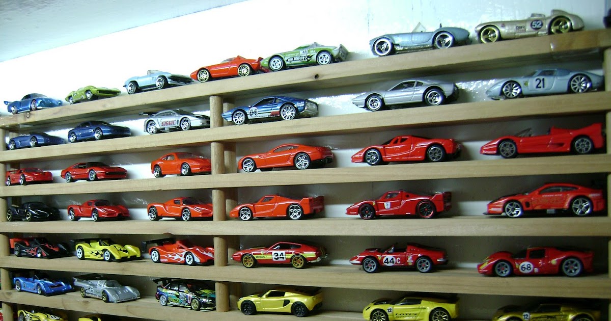 PJ Toy Car Display Rack For Diecast Cars