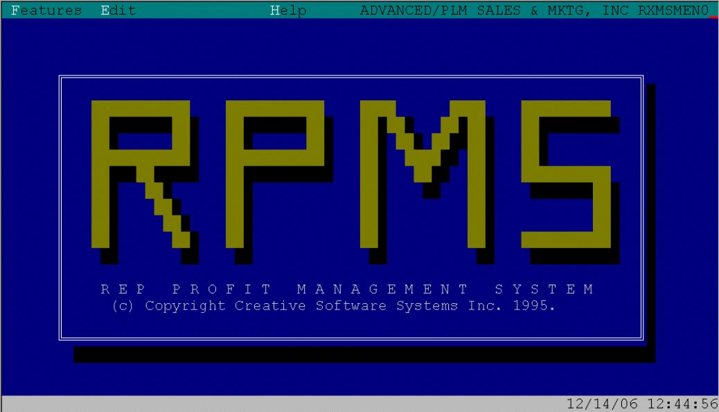 RPMS Software for Reps RPMS Version 8