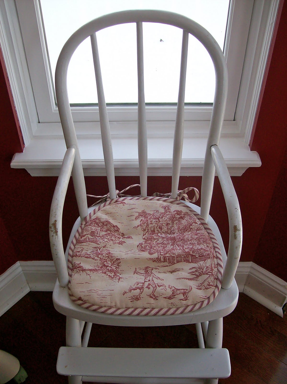 mamela316 SEAT CUSHION FOR ANTIQUE HIGH CHAIR