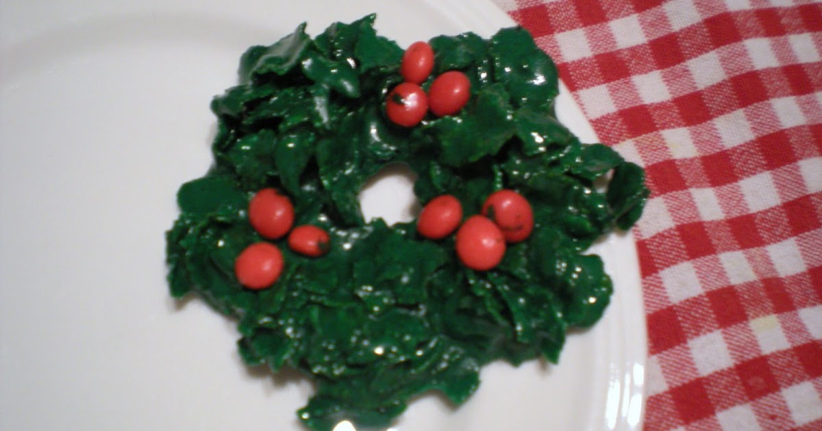 Corn Flake Christmas Wreaths