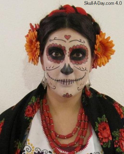 makeup skull. Mexican+sugar+skull+makeup