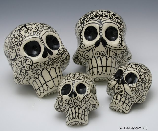 Edible Sugar Skull Cake Topper Edible Sugar Skull Cake Topper