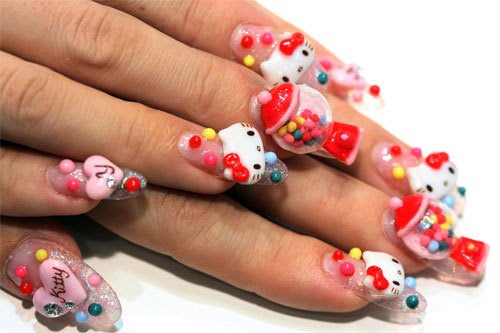 nailsbystephanie japanese kawaii