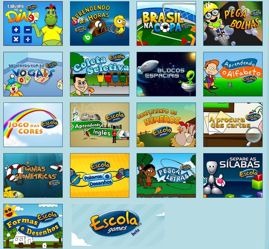 Special Games: Escola Games (37 jogos educacionais para crianças a