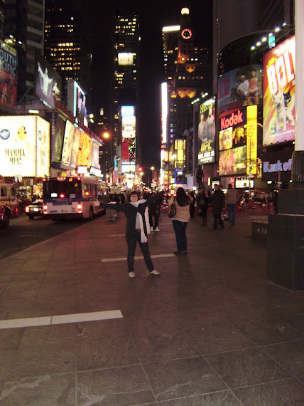 Primeira Vez na Times Square