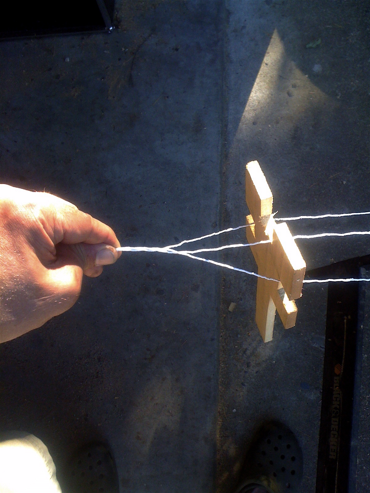 Teacher Tom A Rope Making Machine
