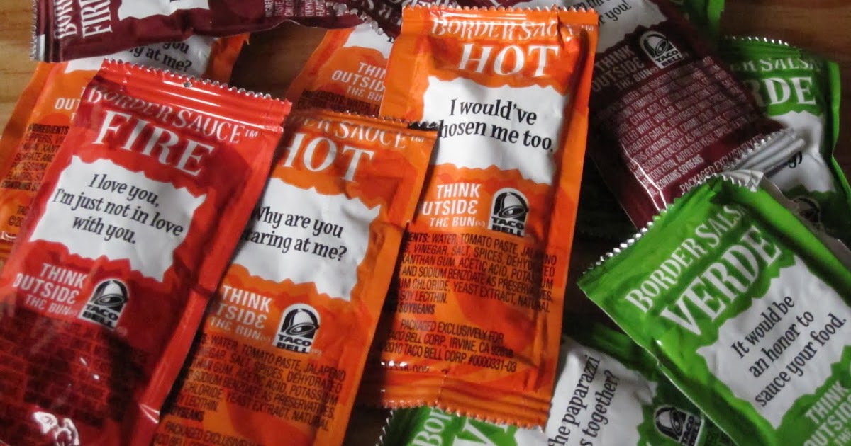 La Gringa Cocina: Taco Bell Sauces