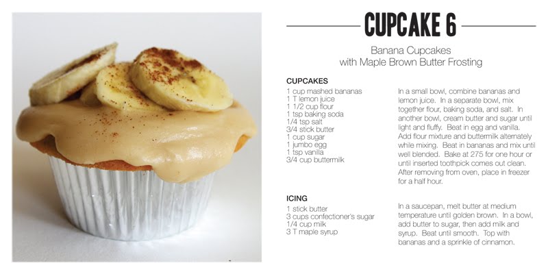 Bon Appétempt annual bake sale part 1 banana cupcakes Bon Appétempt annual bake sale part 1 banana cupcakes
