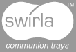 Swirla Communion Trays