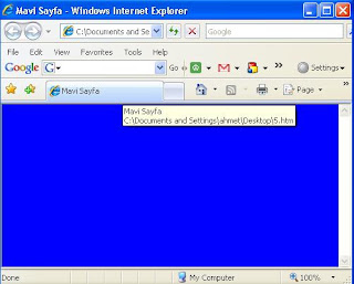 htm - &ccedil;erceve - html - frame
