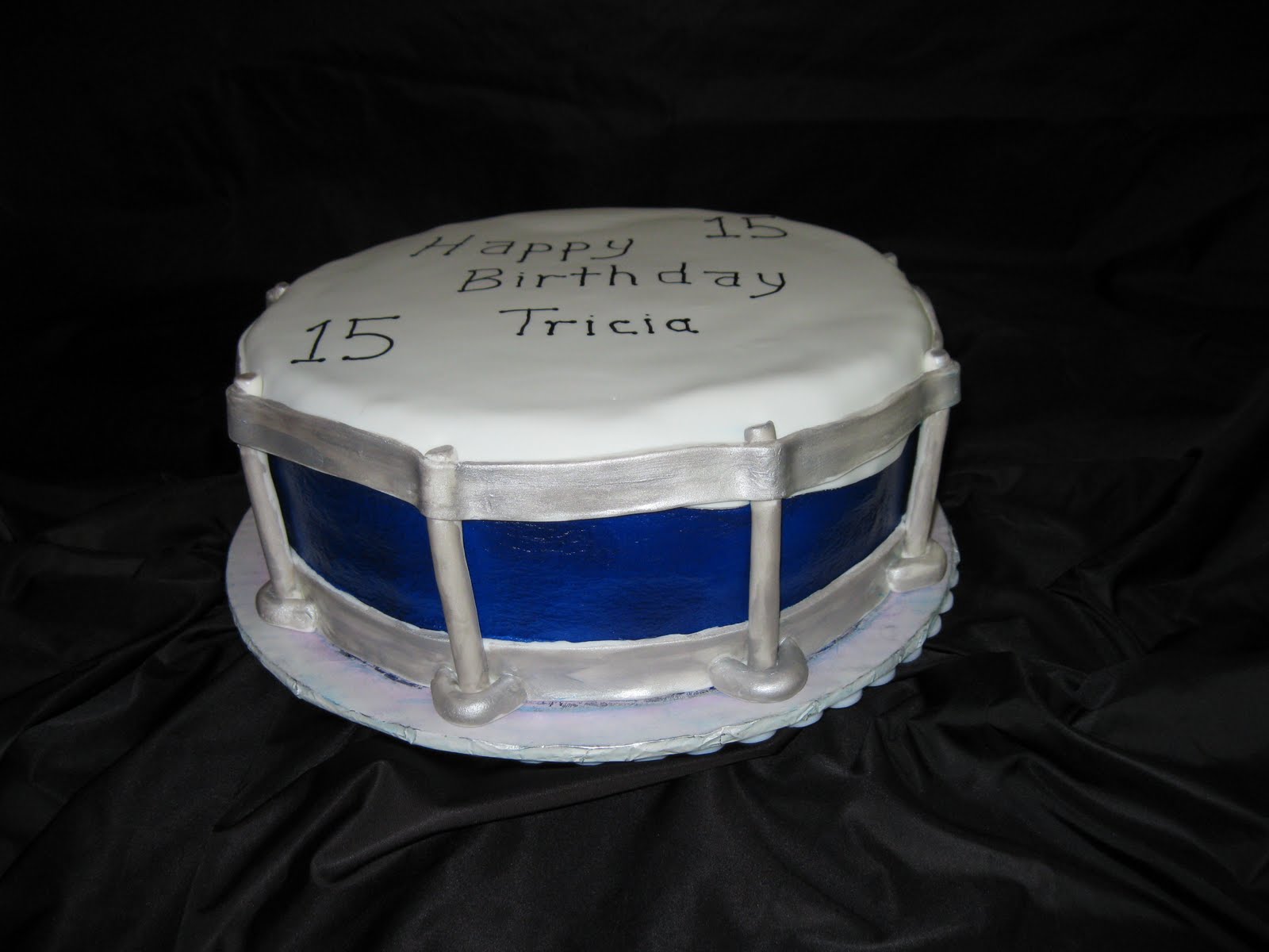 D's Cookie Jar & More Snare Drum Cake