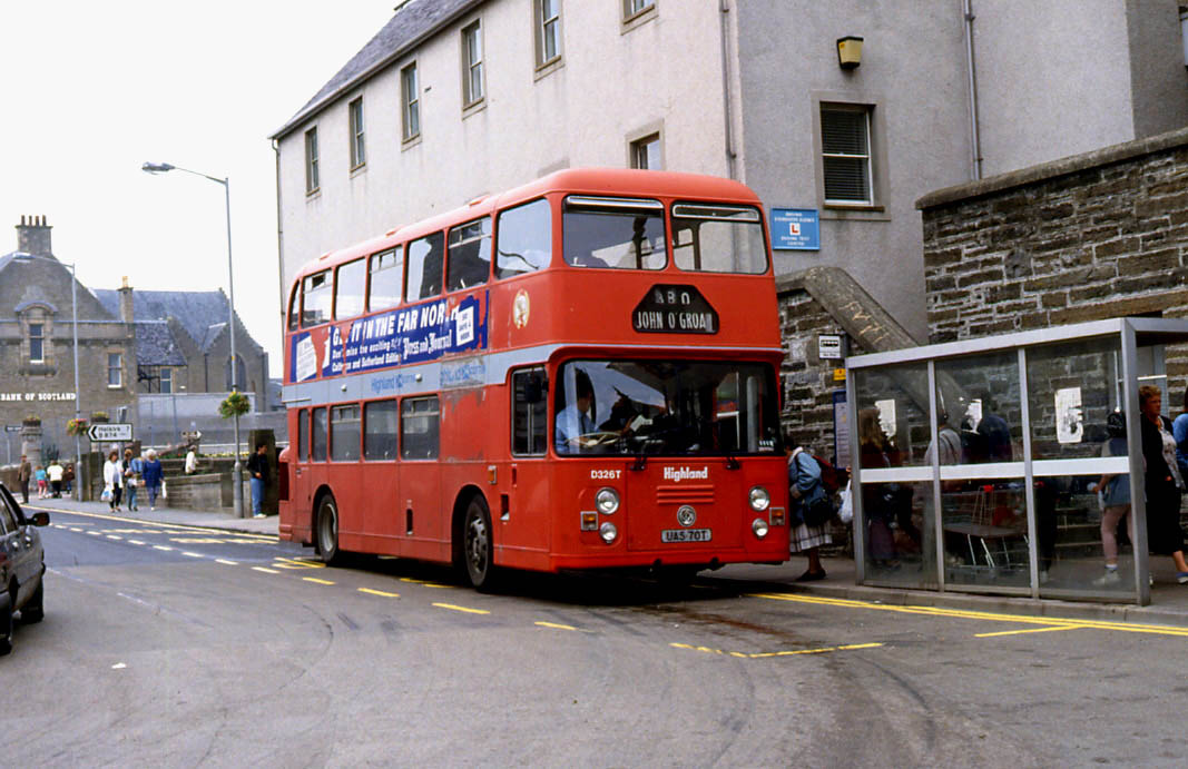 MCW,Bristol VRT Bus Negatives Colour,Various,Inverness Traction,Wilts & Dorset 