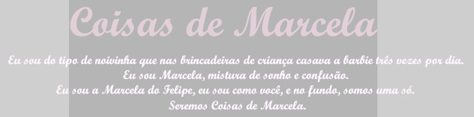Coisas de Marcela
