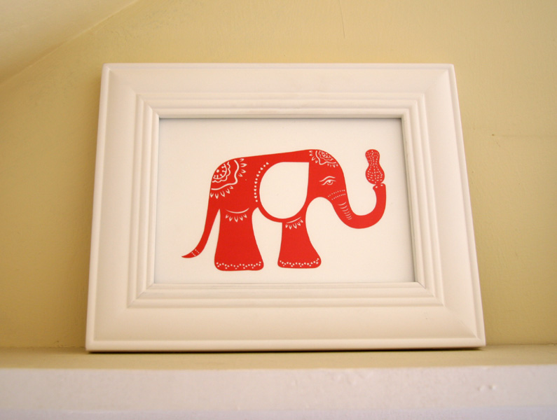Framed Elephant Pictures