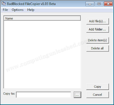 badblockcopier Copy Corrupted Files & Folders Easily with BadBlocked FileCopier