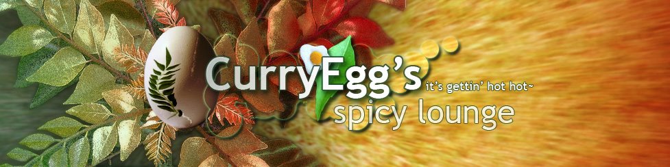 curryegg - not just an ordinary egg