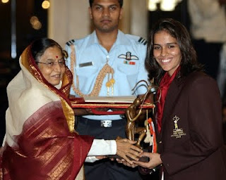 Indian Badminton Star Saina Nehwal