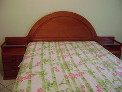 Cabeceira p/ cama Box e criados embutidos