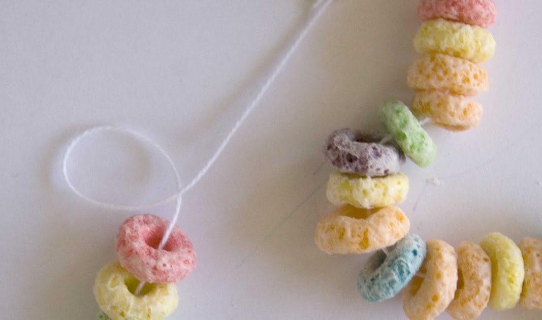 B u t t e r f l y Fruit Loop Necklaces