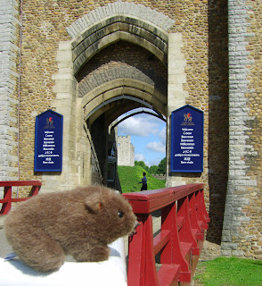 The Wombat outside Cardiff Castle