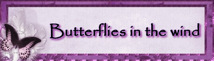 Butterflies in the wind