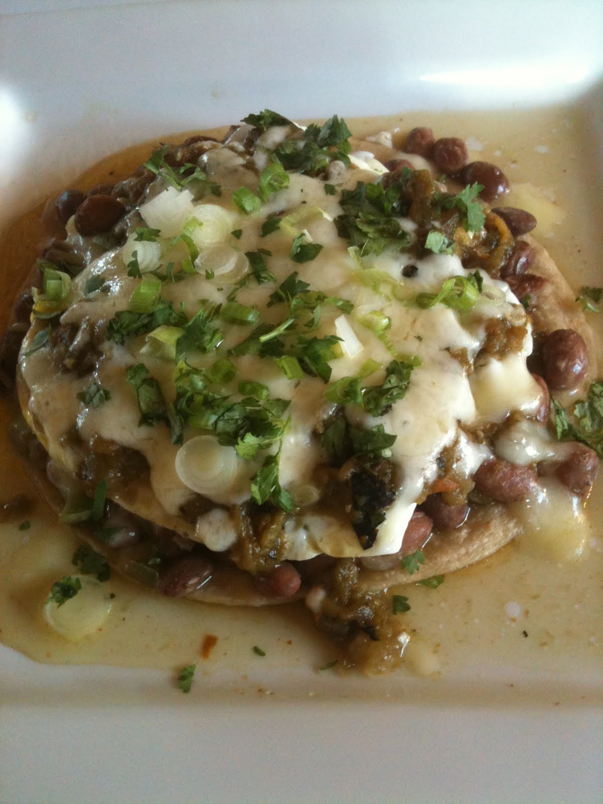 Chef Julia Hatch Green Chili Huevos Rancheros