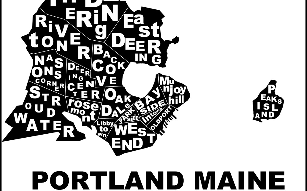 Corey Templeton Photography Portland Neighborhood Map