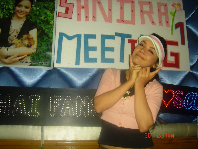 Sandra was with Thai fans' meeting 3-30-08