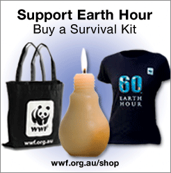 Support Earth Hour - Buy a survival kit