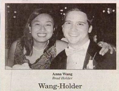 It's funny because she holds his wang