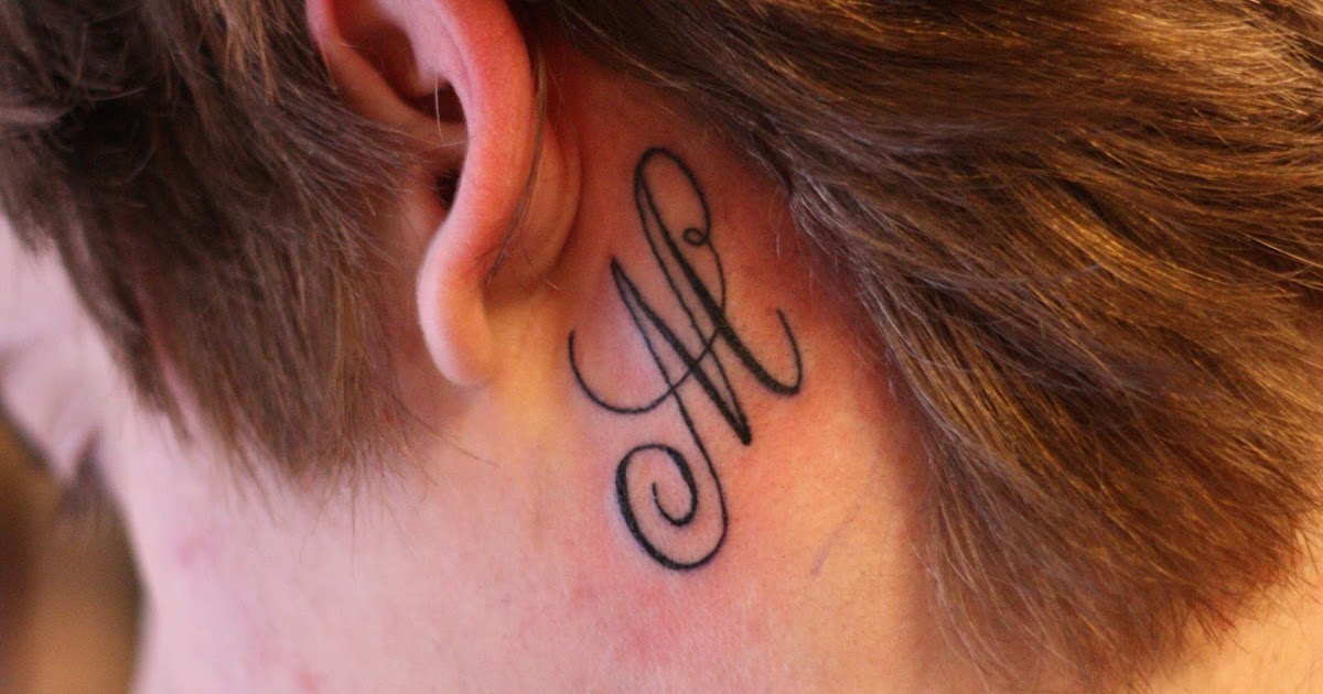 INK TATTOO: Letter "M" tattoo