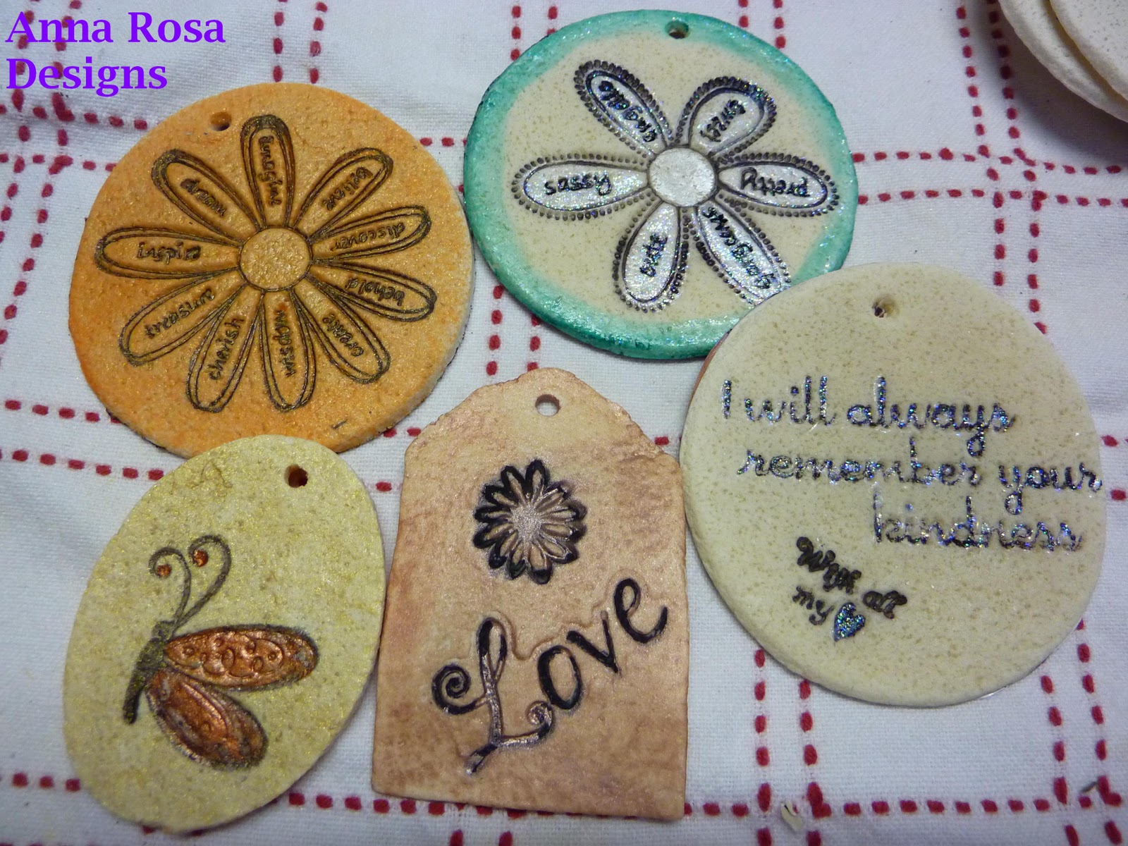 Anna Rosa Designs Christmas, OPAM, Salt dough