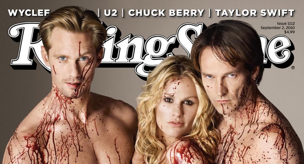 true blood rolling stone cover shoot. by giving the quot;True Bloodquot;