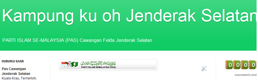 KLIK DI SINI UNTUK KE BLOG PAS JENDERAK SELATAN