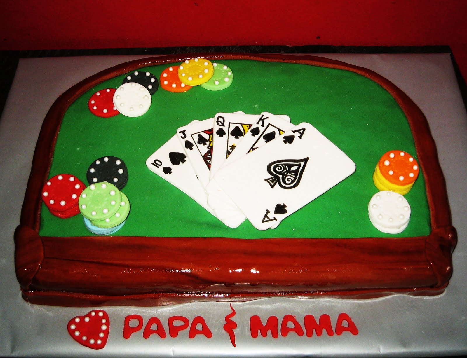 Krazzy Cakes!!!: poker cake