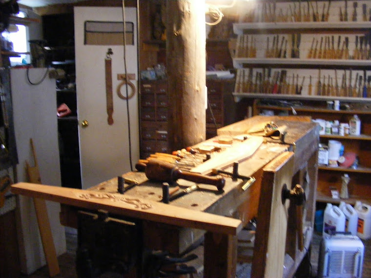 Woodcarving Bench