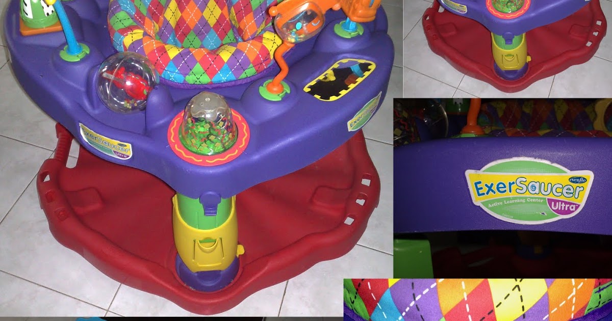 EvenFlo ExerSaucer Ultra is fit for a