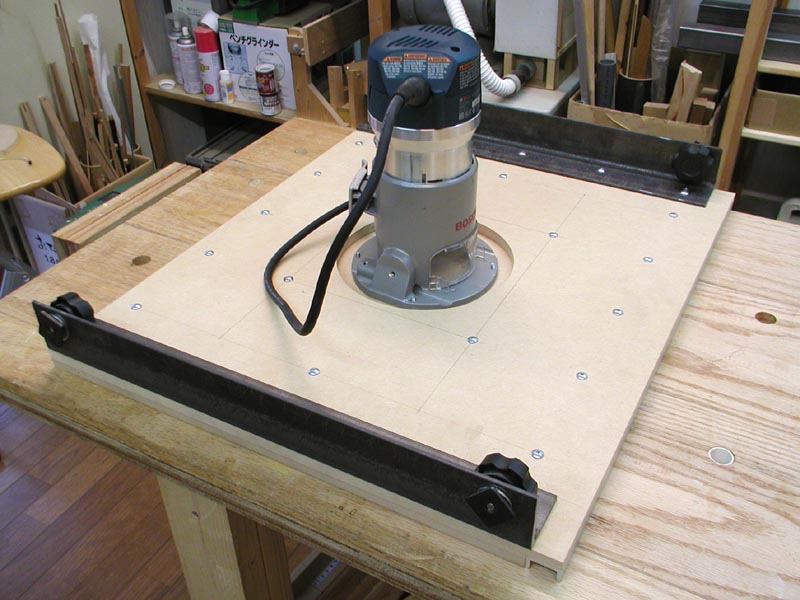木工ブログ: ルーターテーブルの製作