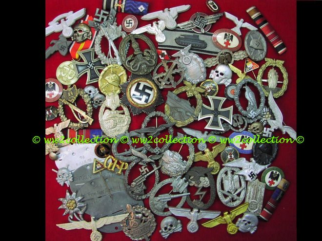 War Badges WW2 German Kriegsabzeichen