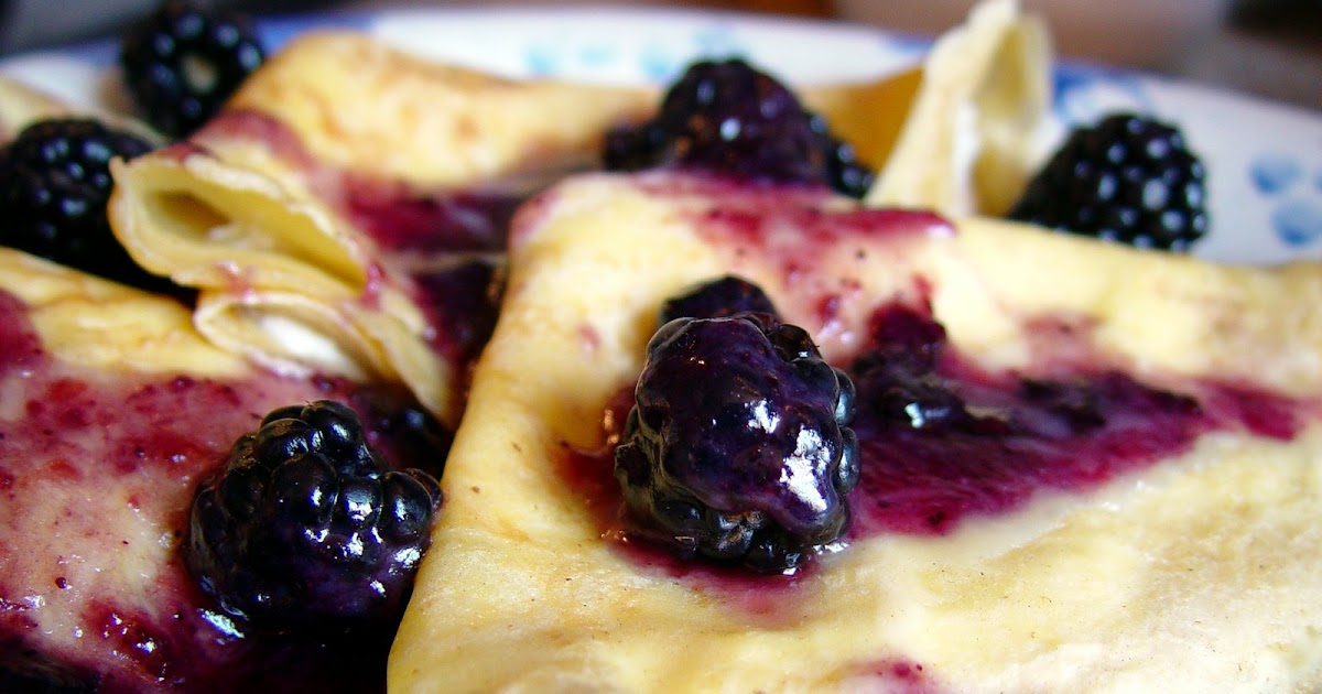 Wine.Bread.Cheese. Homade Cheese Blintzes with Homemade Berry Jam