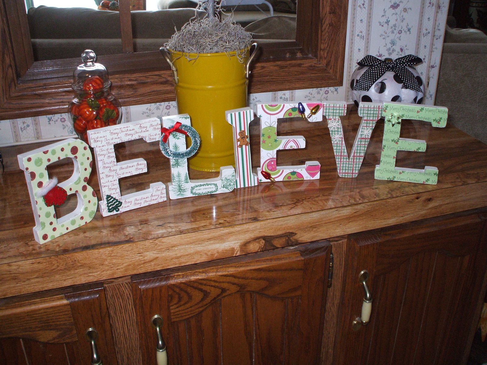 Gray Cardigan Loving Mod Podge & Paper Mache