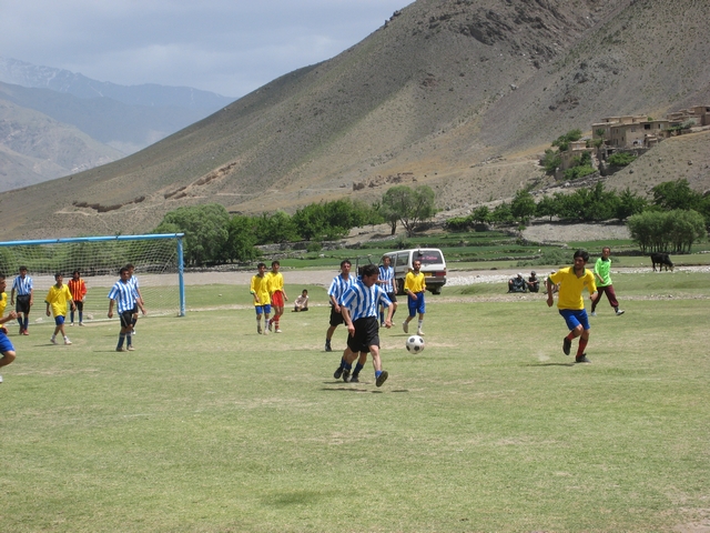 Football Team in Panjshir