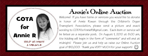 Annie's Online Auction