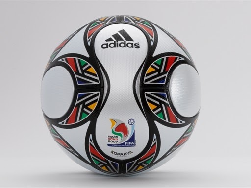 blades of blue Kopanya 2009 FIFA Confederations Cup Ball
