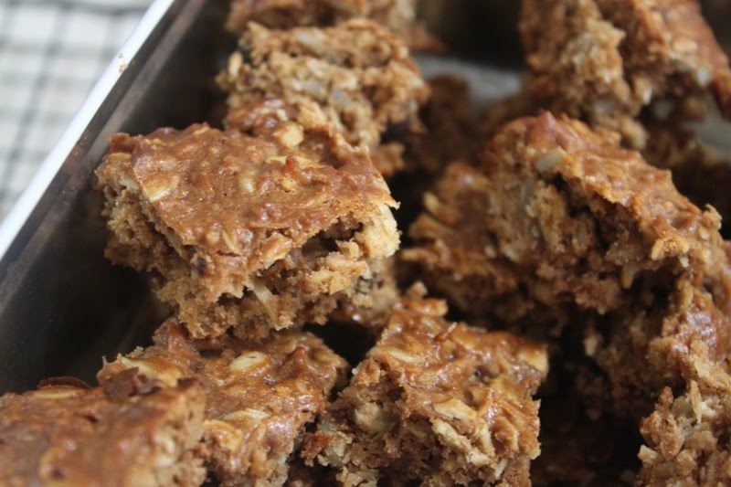 More than Words Peanut and Oat Slice