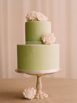 coral vintage wedding cakes