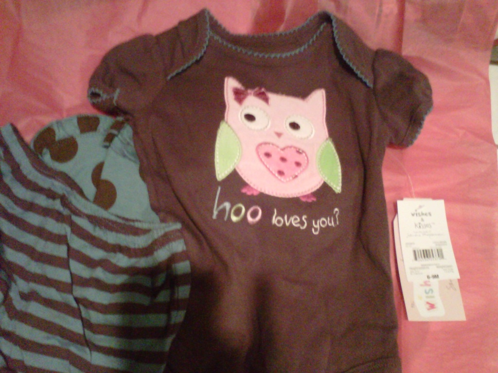 cute hoots Baby Outfit from TJ Maxx