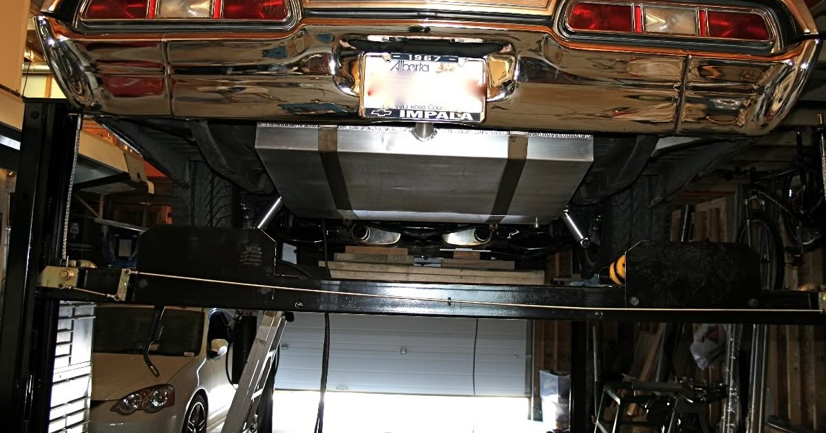 The World of Fabrication Custom Exhaust Work on 1967 Chevy Impala