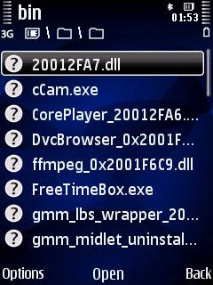 File Manager ROMPatcher patch for hacked Symbian phones