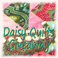 Daisy Quilts is having a Giveaway!